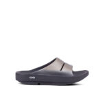 اسلیپر زنانه اوفوس OOFOS OOahh Luxe Slide Sandal – Slate