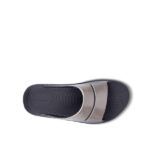 اسلیپر زنانه اوفوس OOFOS OOahh Luxe Slide Sandal – Slate - Image 4