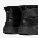 نیم بوت زنانه فیت فلاپ FitFlop GEN-FF Mini Shearling-Lined Leather Boots – Black - Image 2