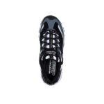 کتونی زنانه بنددار اسکچرز مشکی سفید Skechers D'Lites – Popular Vote 150241 bkwg - Image 4